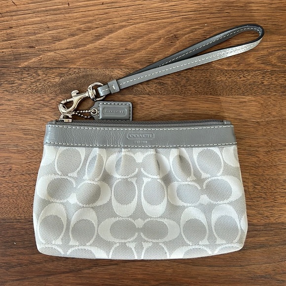 Coach Wristlet | Silver - Picture 1 of 5